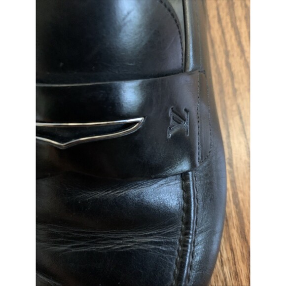 Louis Vuitton Men’s Leather Loafer Black Size 8 main image 9